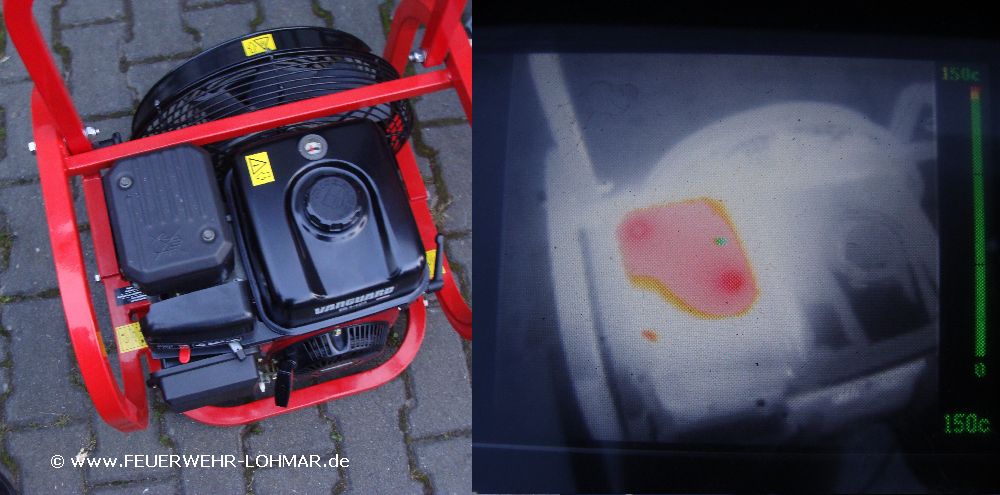 Bild Digitalkamera und Wärmebildkamera Bild Digitalkamera und Wärmebildkamera